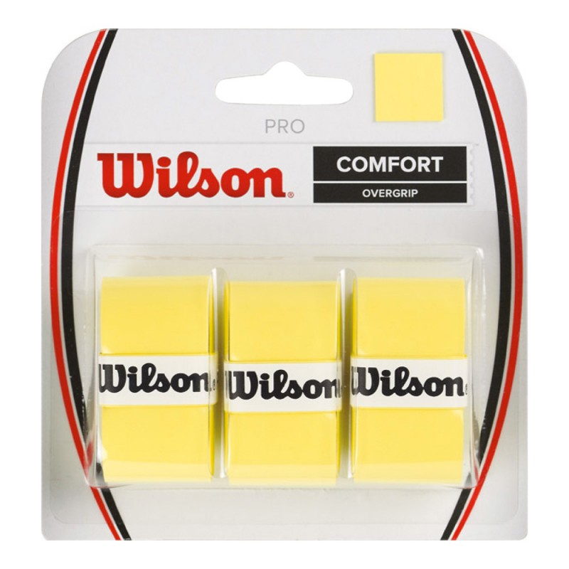 Overgrip Wilson Pro gialli x 3
