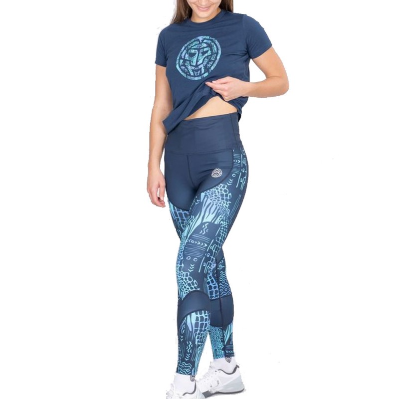 Leggins Bidi Badu Abiba Tech Blu Mesh