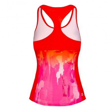 Canotta Bidi Badu Yaka Tech Tank Rosso Rosa