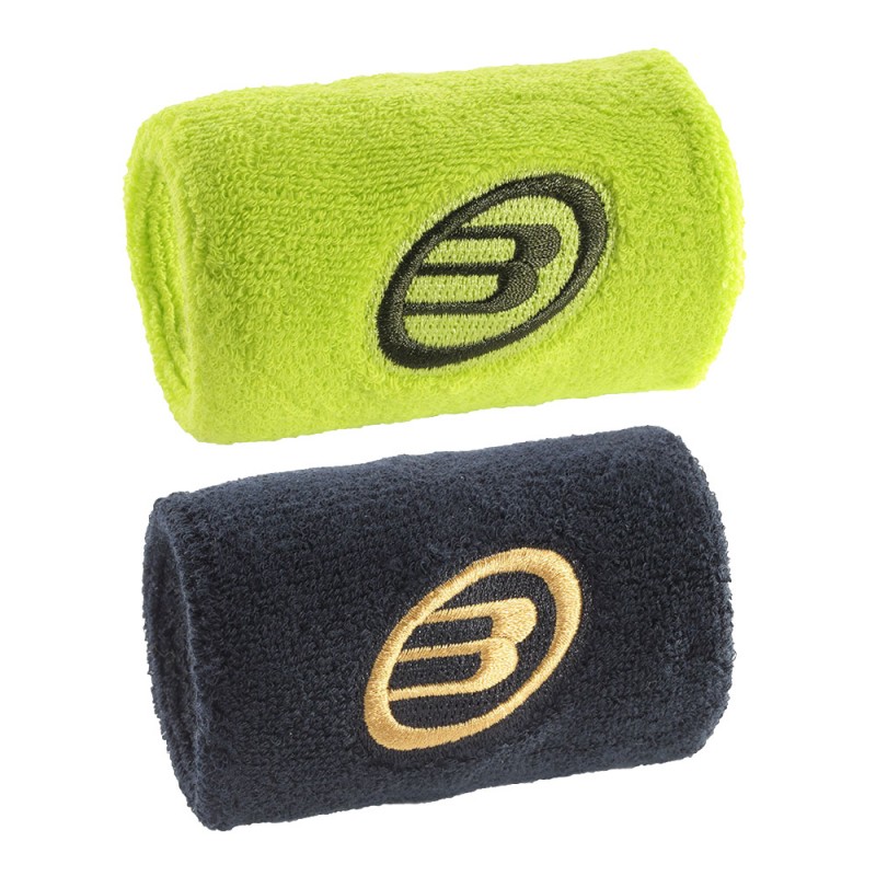 Polsino Bullpadel BPMU225 FW nero lime Polsino Bullpadel BPMU225 FW nero lime