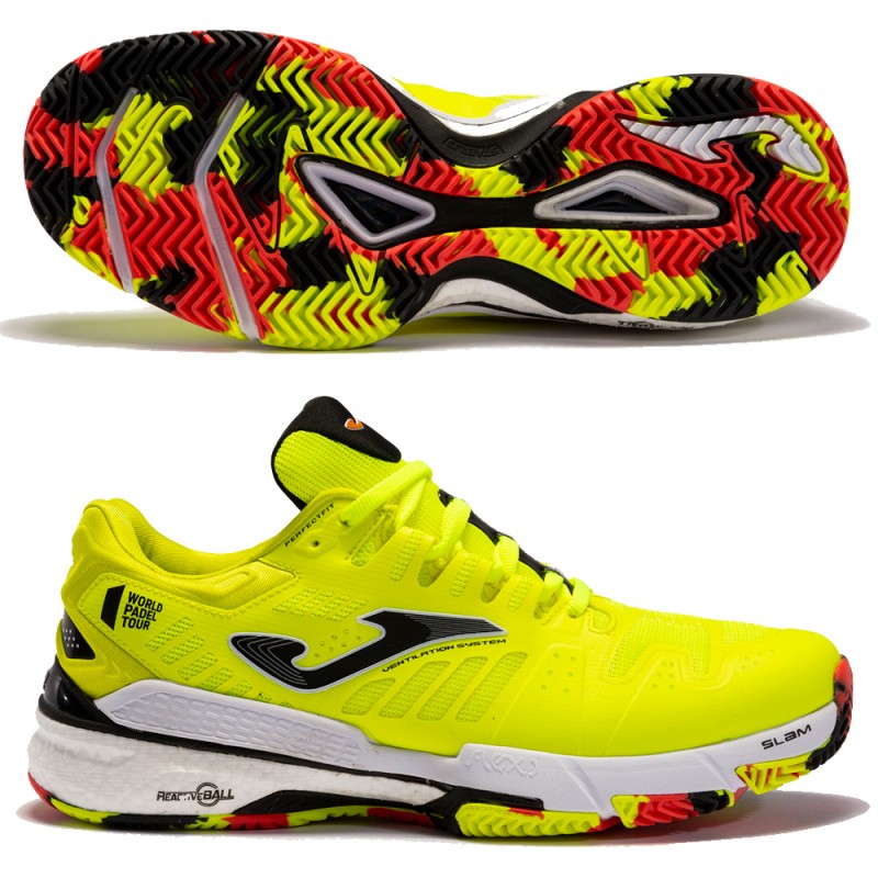 scarpes Joma T.SLAM MEN 2209 giallo fluo nero scarpes Joma T.SLAM MEN 2209 giallo fluo nero