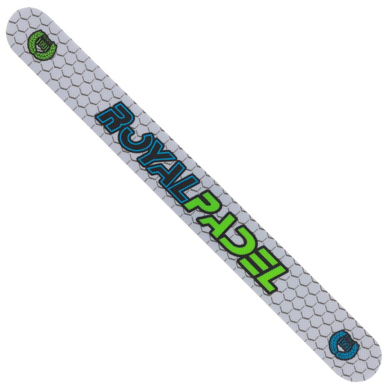 protettore Royal Padel logo grigio verde protettore Royal Padel logo grigio verde