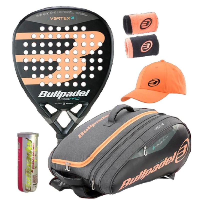Confezione Bullpadel Vertex 02 LTD Donna + borsa padel Confezione Bullpadel Vertex 02 LTD Donna + borsa padel