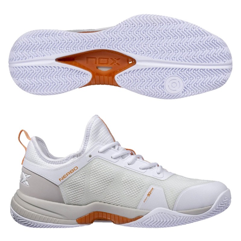 Scarpe Nox Nerbo bianco corallo Scarpe Nox Nerbo bianco corallo