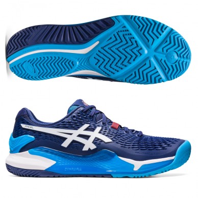 scarpe Asics Gel Resolution 9 Padel indigo blue white