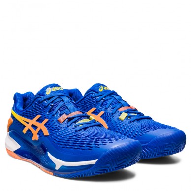 Asics Gel Resolution 9 Argilla tonno pesca sole blu