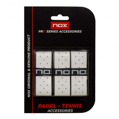 Overgrip Nox Extra Grip Bianco 3 unità