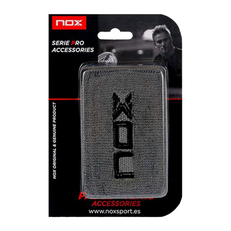 Polsini Nox grigio logo nero Polsini Nox grigio logo nero