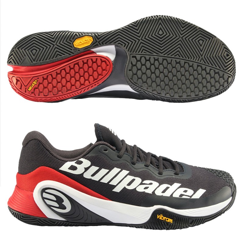 Scarpe Bullpadel Hack Vibram Pro LTD 23V grigio scuro Scarpe Bullpadel Hack Vibram Pro LTD 23V grigio scuro