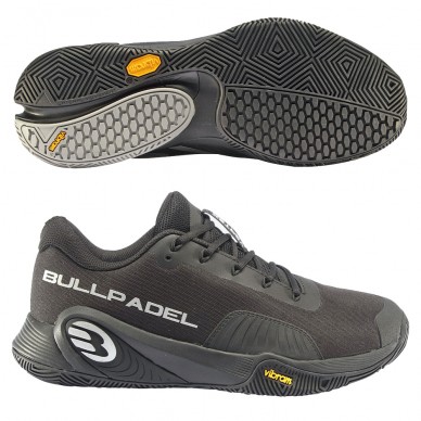 scarpe Bullpadel Vertex Vibram 23V nere