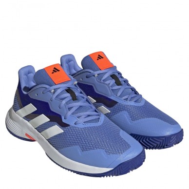 Scarpe Adidas Courtjam Control M TERRA BLU BLU NERE