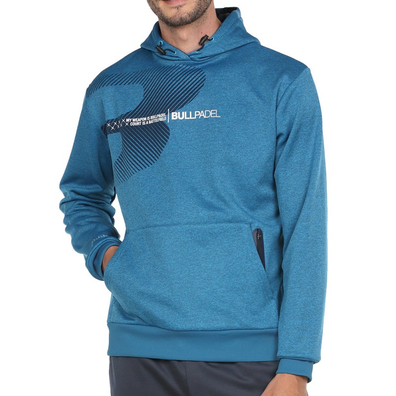 Felpa Bullpadel Jaque blu bel air vigore Felpa Bullpadel Jaque blu bel air vigore