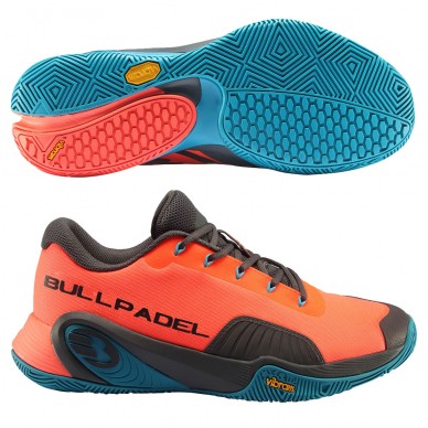 scarpe Bullpadel Vertex Vibram 23V corallo