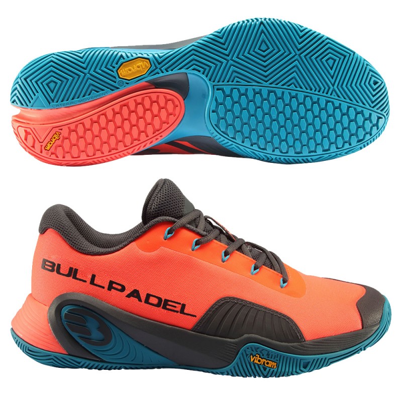scarpe Bullpadel Vertex Vibram 23V corallo scarpe Bullpadel Vertex Vibram 23V corallo