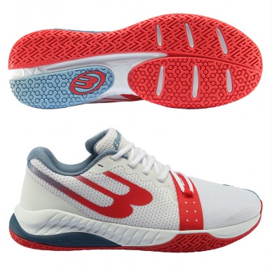 scarpe Bullpadel Comfort 23V bianche