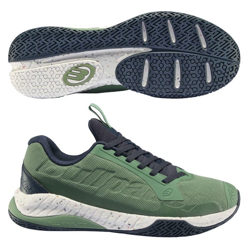 Bullpadel Comfort Pro 23V scarpe verdi Bullpadel Comfort Pro 23V scarpe verdi