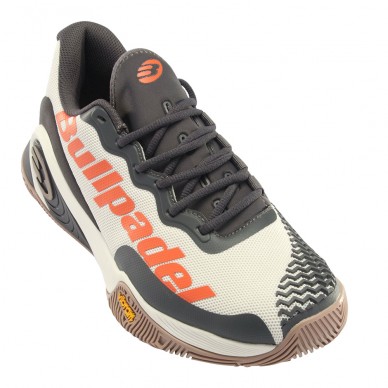 scarpe Bullpadel Hack Vibram 23V bianche