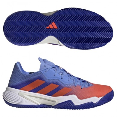 scarpe Adidas Barricade M Clay lucid blue solar red blue 2023