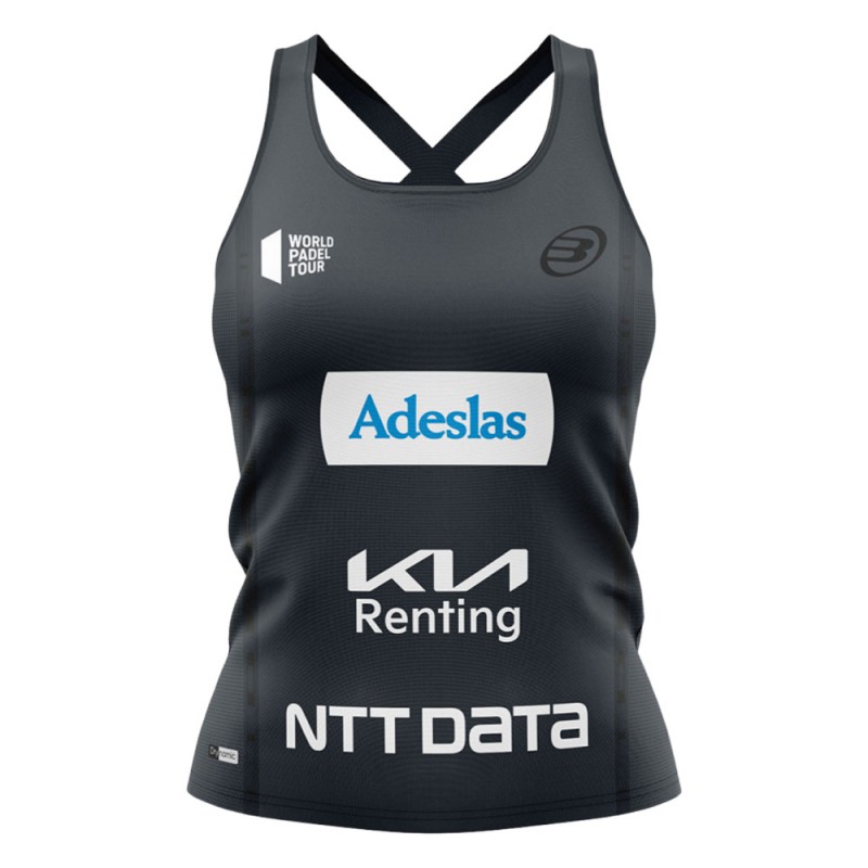 Maglietta Bullpadel Orlas Alejandra Salazar nera Maglietta Bullpadel Orlas Alejandra Salazar nera