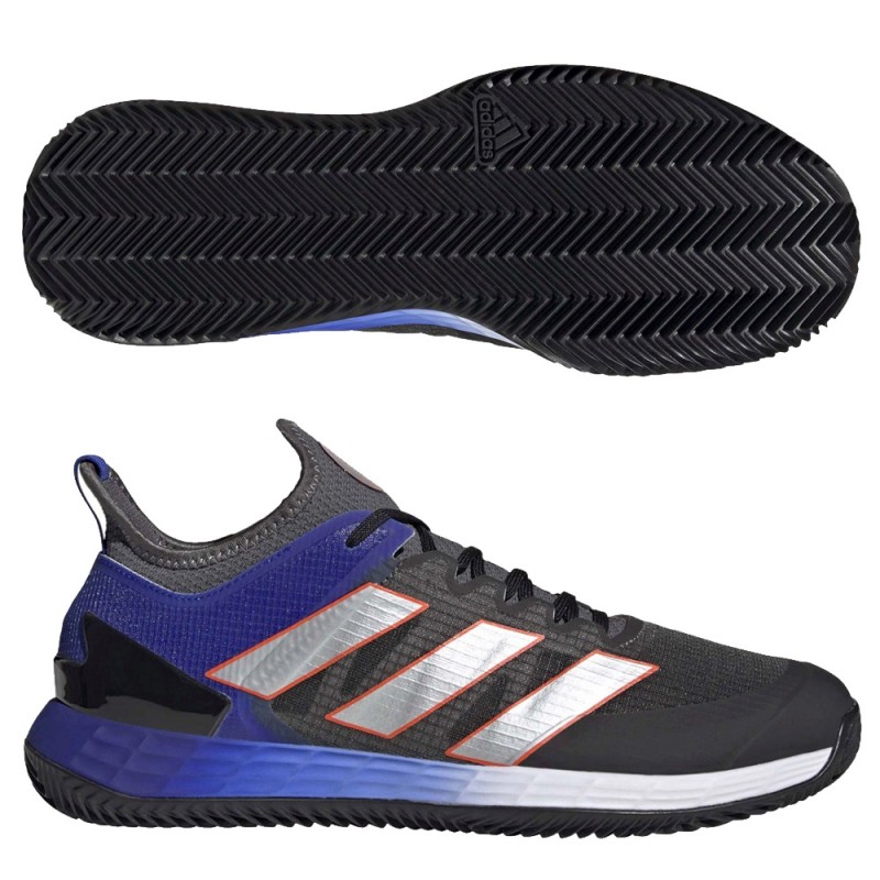 scarpe Adidas Adizero Ubersonic 4 M Clay grey six silver met solar red 2023