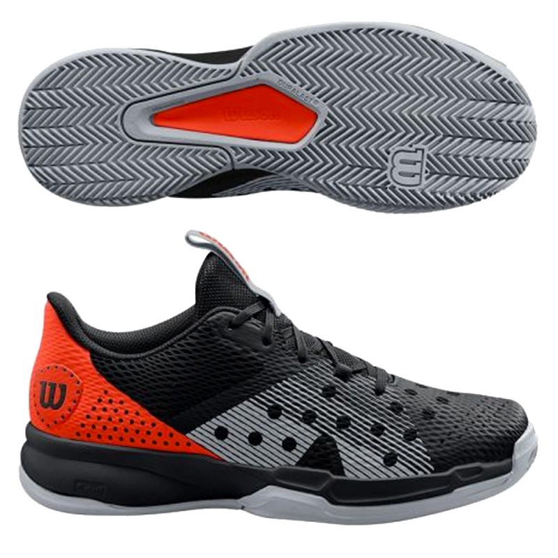 Scarpe Wilson Hurakn Team black fiesta quarry 2023