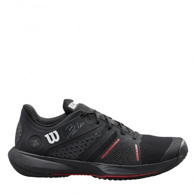 Scarpe Wilson Bela Pro nero ebano rosso papavero 2023
