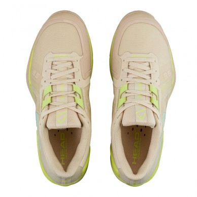 scarpe Head Sprint Pro 3.5 Clay macadamia lime 2023