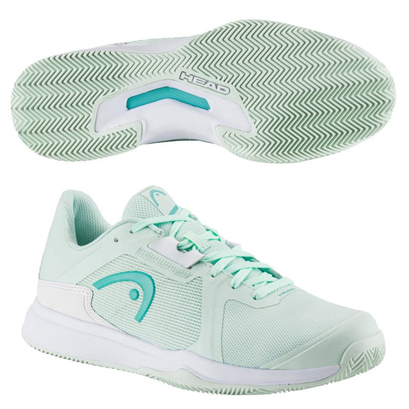 scarpe Head Sprint Team 3.5 Clay aqua white 2023 scarpe Head Sprint Team 3.5 Clay aqua white 2023