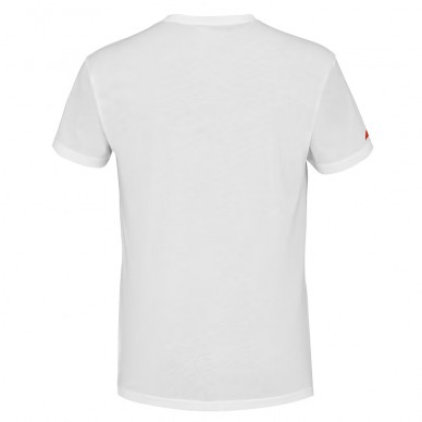 Maglietta Babolat Padel Cotton Tee Men bianca