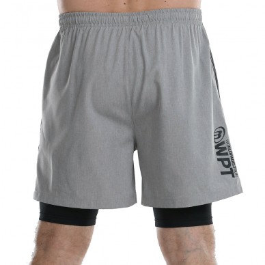 Short Bullpadel Lirio grigio medio