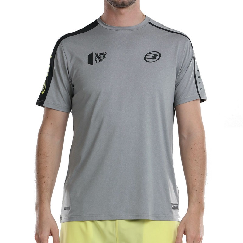 Maglietta Bullpadel Liron vigore grigio medio Maglietta Bullpadel Liron vigore grigio medio