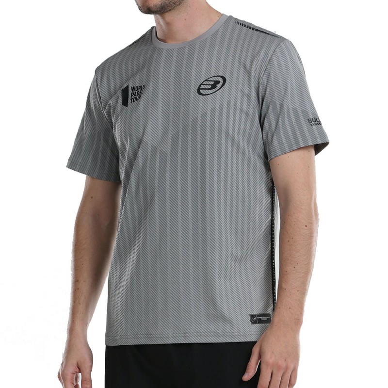 Maglietta Bullpadel Limbo grigio vigore medio Maglietta Bullpadel Limbo grigio vigore medio