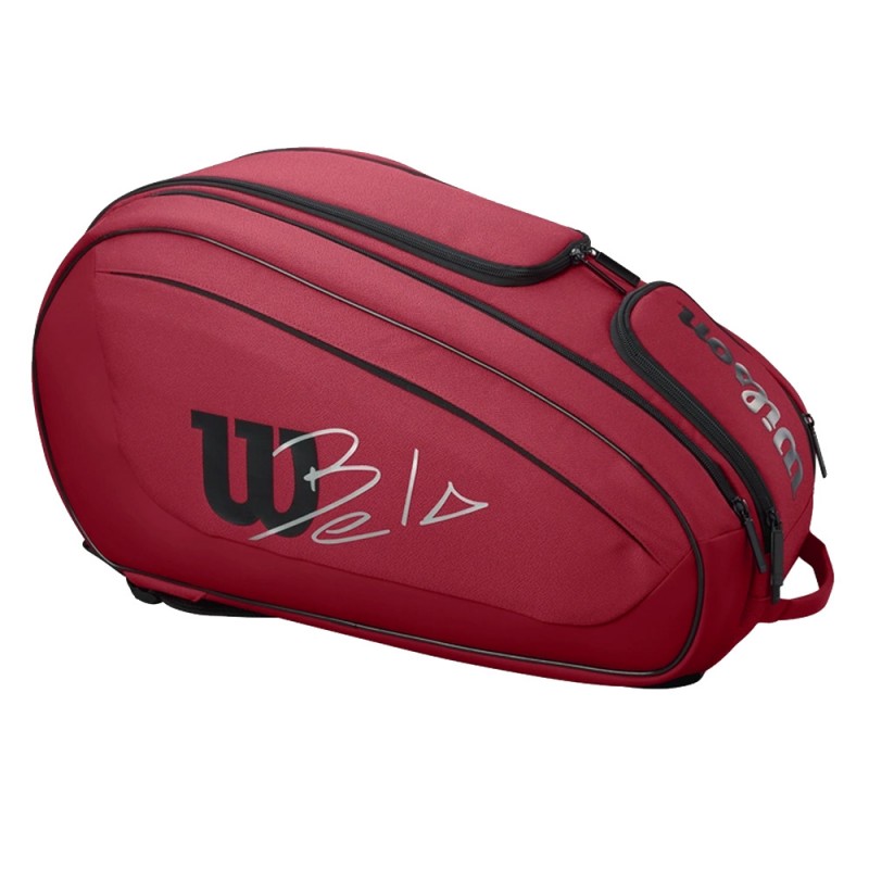 borsa Wilson Bela Super Tour padel bag rossa borsa Wilson Bela Super Tour padel bag rossa