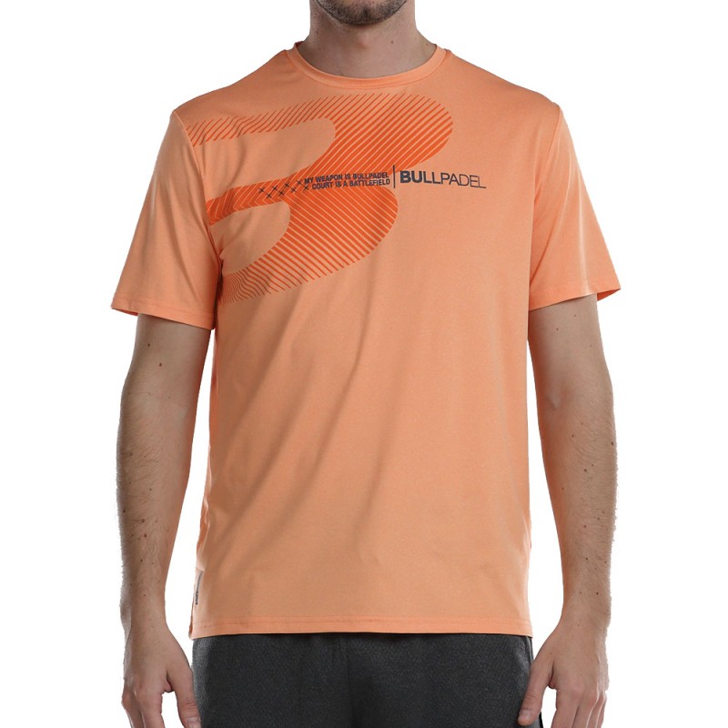 Maglietta Bullpadel Aires vigore arancione Maglietta Bullpadel Aires vigore arancione