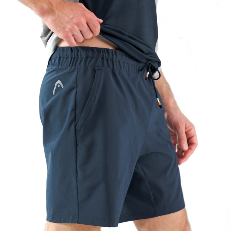 Pantaloncini Head Padel blu navy Pantaloncini Head Padel blu navy