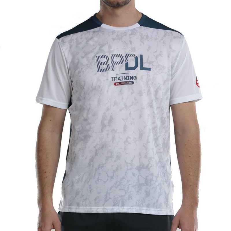 Maglietta Bullpadel Drope bianca Maglietta Bullpadel Drope bianca