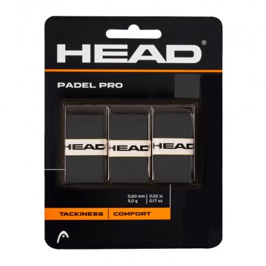Overgrip Head Padel Pro Confezione da 3 nero