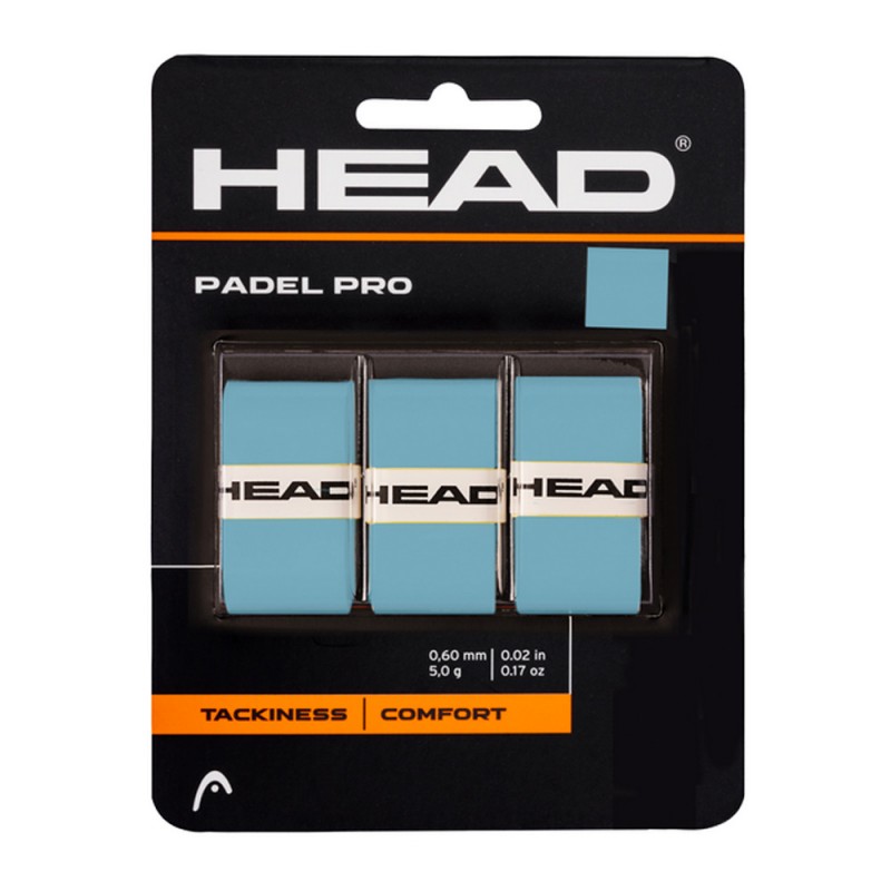 Overgrip Head Padel Pro Confezione da 3 blu Overgrip Head Padel Pro Confezione da 3 blu