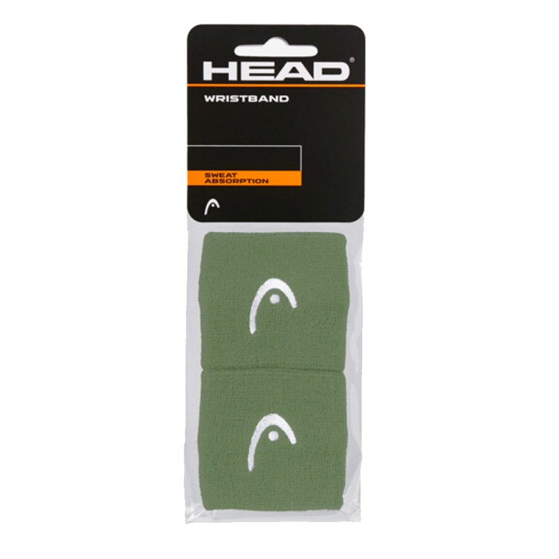 Polsino Head da 2,5" verde chiaro