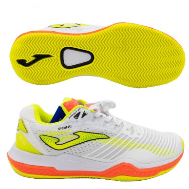 Scarpe Joma Point 2102 bianco arancio fluoro