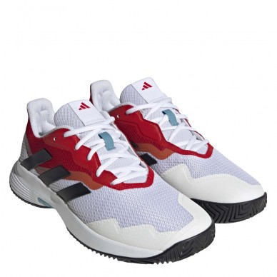 Scarpe Adidas Courtjam Control M FTWR nucleo bianco rosso 2023