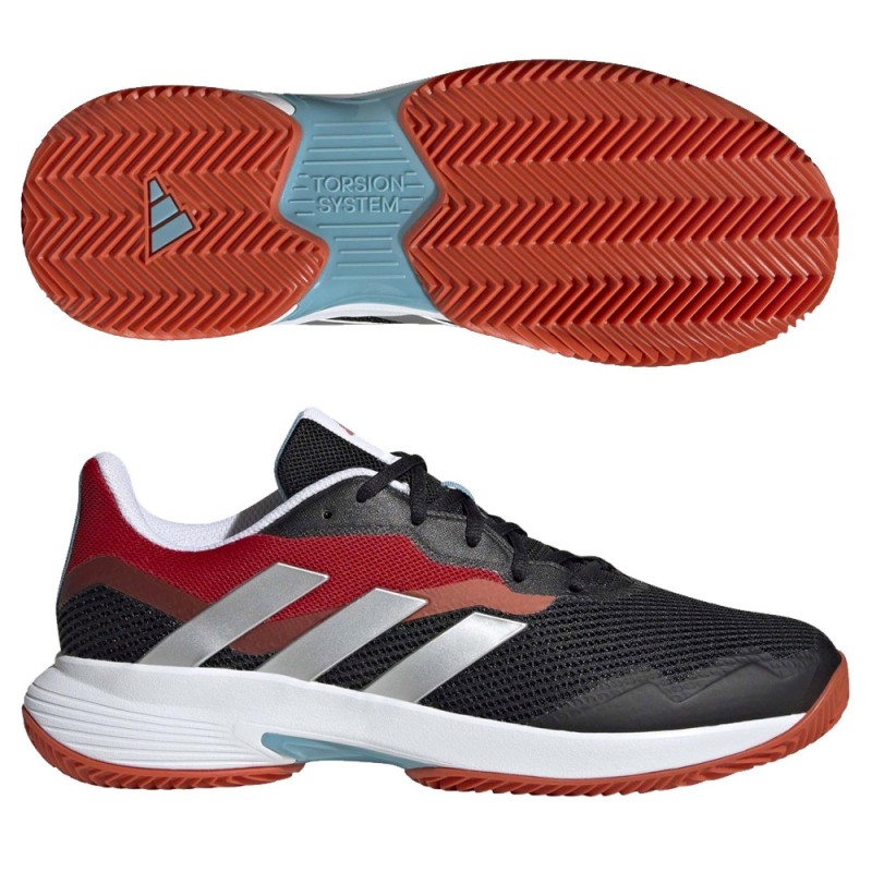 Scarpe Adidas Courtjam Control M Clay core nero bianco 2023