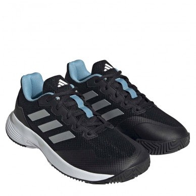 Scarpe Adidas gamecourt 2 w core nero argento blu 2023