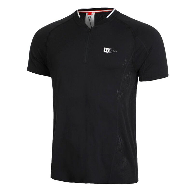 Maglietta Wilson Series Seamless Ziphnly 2.0 nero Maglietta Wilson Series Seamless Ziphnly 2.0 nero