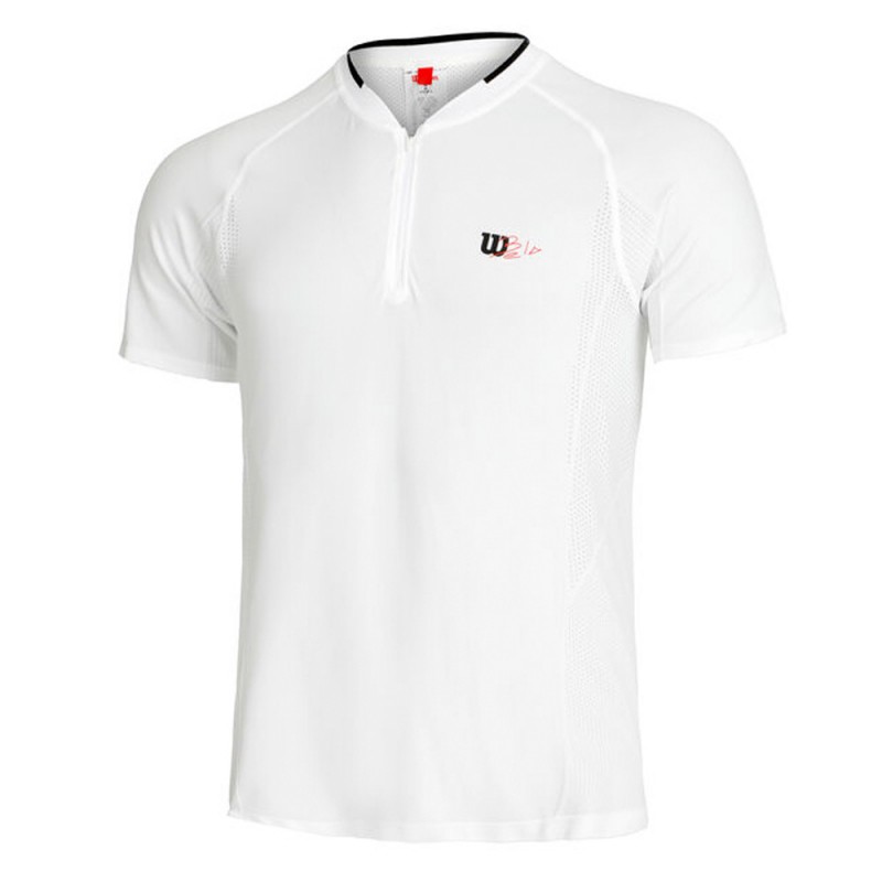 Maglietta Wilson Series Seamless Ziphnly 2.0 bianco brillante