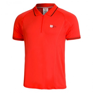 Polo Wilson Series Seamless in rosso