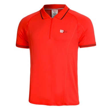 Polo Wilson Series Seamless in rosso