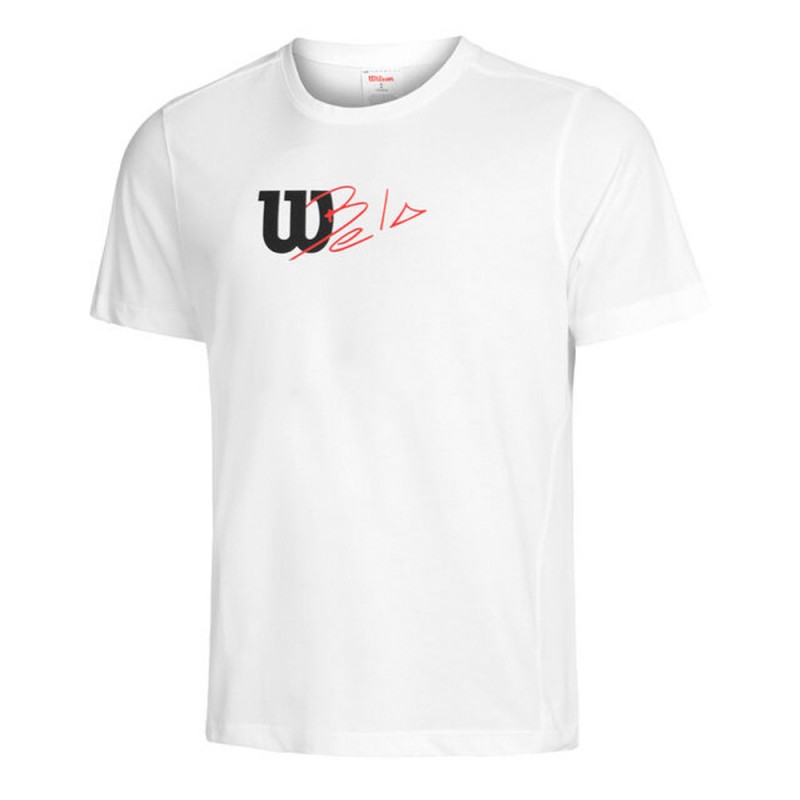 Maglietta Wilson Graphic Tee bianco brillante Maglietta Wilson Graphic Tee bianco brillante