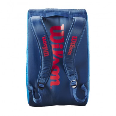 Borsa padel Wilson Junior infrarosso blu