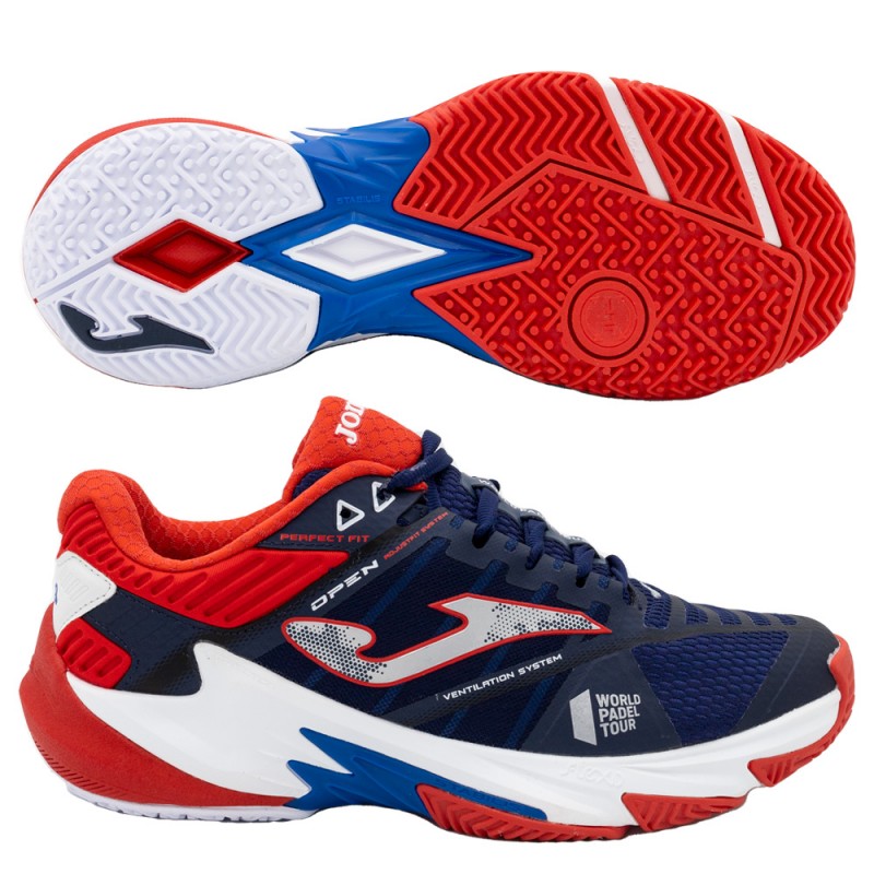 Scarpe Joma T.OPEN 2303 Navy Red 2023 Scarpe Joma T.OPEN 2303 Navy Red 2023